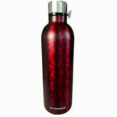 Starbucks Water Bottle Stainless Steel 20 oz Leopard Red Animal Print - Sold on eBay Jul 23, 2021 for $6.75