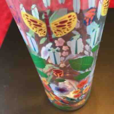 Starbucks Water Bottle Tropical Bugs Birds Flowers 18 oz 2017 - Sold on eBay Jul 29, 2021 for $9.95