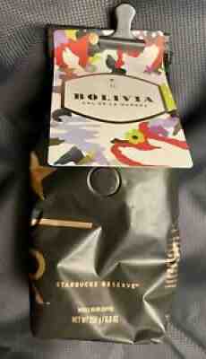 Starbucks Reserve BOLIVIA SOL DE LA MANANA Whole Coffee Beans 8.8oz NEW! RARE - Sold on eBay Aug 22, 2021 for $24.95