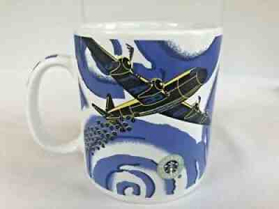 2001 Starbucks Mug, Barista Bomber Airplane Coffee Bean Drop RARE 20 OZ Mug - Sold on eBay Aug 14, 2021 for $19.99