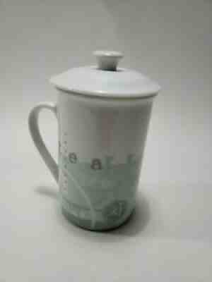 Starbucks Coffee 1998 Porcelain White Green Tea Cup Mug Tazo Teh - Sold on eBay Aug 09, 2021 for $8.99