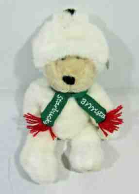 Vintage Starbucks Bear in Polar Bear Costume Brrrista 1998 Plush with Tag