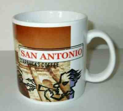 Starbucks SAN ANTONIO Texas Coffee Mug City Collage Oversize 20 oz Cup 1998 - Sold on eBay Aug 23, 2021 for $8.79