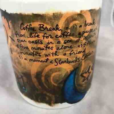 Vintage 1998 Starbucks Coffee Break Essentials Mug - Sold on eBay Aug 16, 2021 for $12.99