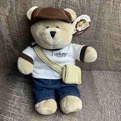 Starbucks 2009 Stuffed Teddy Plush Turkey Bearista Bear Destination Series - Sold on eBay Aug 29, 2021 for $24.99