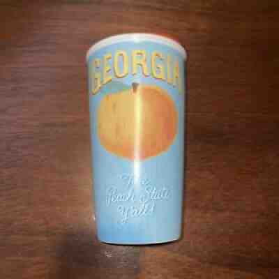 NEW STARBUCKS GEORGIA THE PEACH STATE Y'ALL COFFEE TUMBLER 2016 - Sold on eBay Jul 18, 2021 for $64.95