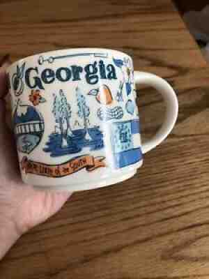 Starbucks Been There Series Coffee Cup Mug 14 oz. Georgia, Excellent Condition - Sold on eBay Aug 01, 2021 for $29.99