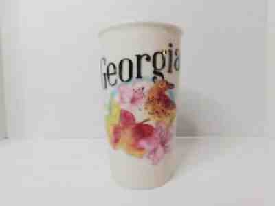 Starbucks Georgia Ceramic Tumbler Travel Coffee Tea Mug 12 Fl Oz Bird Peach - Sold on eBay Jul 05, 2021 for $25.99