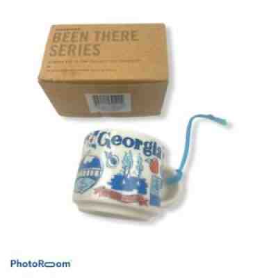 Starbucks Been There Series Across the Globe Georgia Collectible Mug Ornament - Sold on eBay Jul 29, 2021 for $24.50
