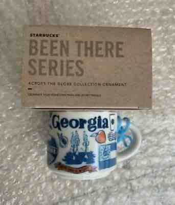 Starbucks Been There Series Georgia Ornament 2 Oz Demitasse Mini Mug Cup BNIB - Sold on eBay Jul 23, 2021 for $23.00
