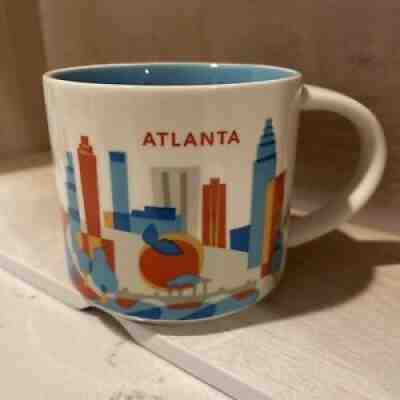 Starbucks Atlanta Mug You Are Here Coffee Cup 2015 Georgia 14 oz YAH. No Box - Sold on eBay Jun 19, 2021 for $19.99