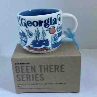 NIB Starbucks Been There Series Georgia Ornament 2 Oz Demitasse Mini Mug Cup - Sold on eBay Sep 13, 2021 for $19.50