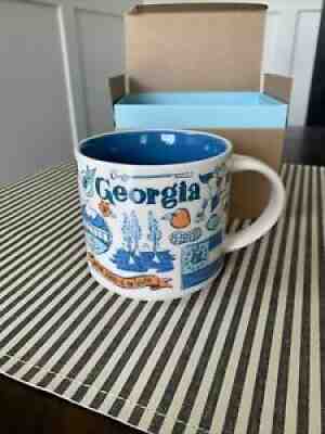Starbucks Been There Series GEORGIA Across The Globe Collection 14oz Mug - Sold on eBay Jul 02, 2021 for $19.00