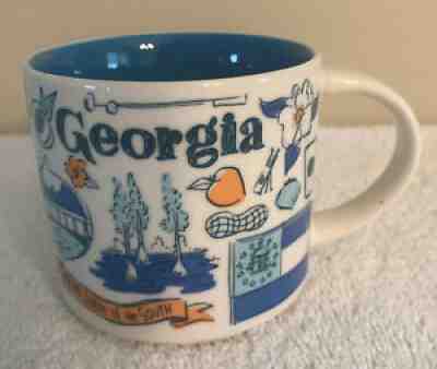 STARBUCKS MUG GEORGIA - BEEN THERE SERIES ACROSS THE GLOBE COLLECTION - Sold on eBay Sep 11, 2021 for $12.99