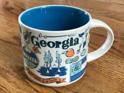 2018 Starbucks Been There Series Georgia Coffee Mug / Cup 14 oz - Sold on eBay Aug 27, 2021 for $12.95