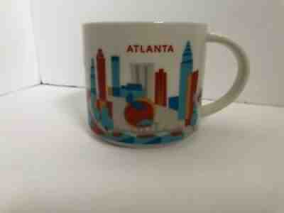 2012 Starbucks Atlanta You Are Here Collection Coffee Mug Cup Georgia 14 oz - Sold on eBay Sep 09, 2021 for $11.00