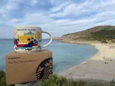Starbucks Balearic Islands You Are Here 14oz Series Mug New W/box From Mallorca! - Sold on eBay Aug 13, 2021 for $45.00