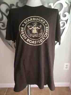 Large NWT STARBUCKS Pikes Place Topless Mermaid T-shirt Rare NEW - Sold on eBay Aug 26, 2021 for $39.99