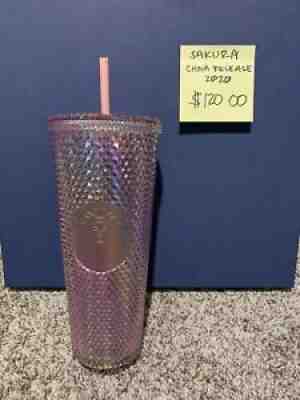 STARBUCKS SAKURA STUDDED TUMBLER BNWT - Sold on eBay Jul 13, 2021 for $120.00