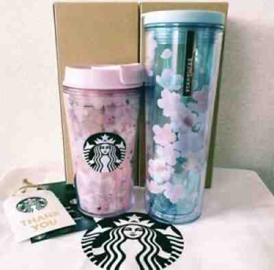 Starbucks Sakura2021 Tumbler Blue breath & Pink breath - Sold on eBay Sep 14, 2021 for $118.99
