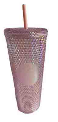 Starbucks Pink Sakura Studded Cup Cold Diamond Bling Venti 2021 + Siren Bag NEW - Sold on eBay Aug 13, 2021 for $86.00
