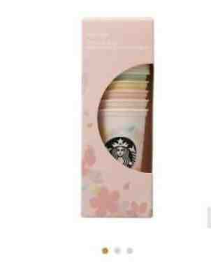 JAPAN Starbucks Coffee SAKURA2020 Reusable Cup 473ml Set & Bag Limited - Sold on eBay Jun 21, 2021 for $75.99