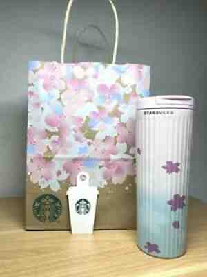 STARBUCKS sakura2021 Spring Japan limited stainless tumbler pleated 473ml NEW - Sold on eBay Aug 18, 2021 for $68.43