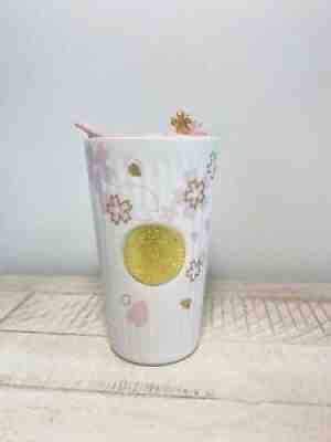 Starbucks China 2021 Sakura Season Pink Gold Sakura 12oz Mug Cup - Sold on eBay Sep 11, 2021 for $65.00