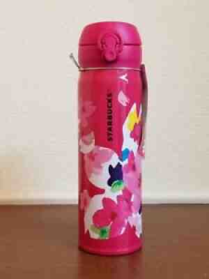 Starbucks Japan 2016 Sakura Fuchsia 500mL Thermos - Sold on eBay Sep 03, 2021 for $58.88