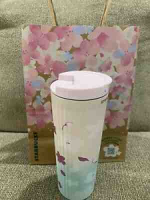 Starbucks Sakura Japan 2021 Pleats Stainless Tumbler 473ml US SELLER - Sold on eBay Jun 25, 2021 for $57.00