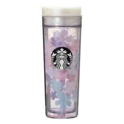 Starbucks SAKURA 2020 Tumbler pearl 16oz Spring Rain Drops Confetti Limited - Sold on eBay Jun 21, 2021 for $56.52