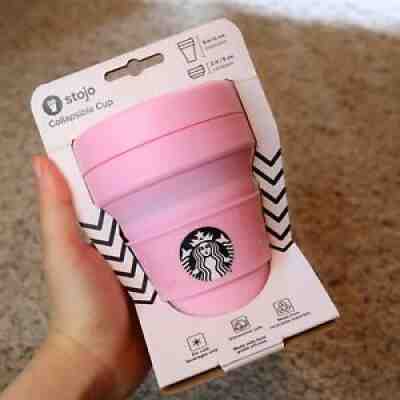 Starbucks Stojo foldable cup. pink Sakura Wreath 2021 US SELLER - Sold on eBay Jun 26, 2021 for $55.00