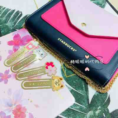 Starbucks 2021 children's gift Sakura bookmark chain bag hand ledger combination - Sold on eBay Jul 15, 2021 for $49.99