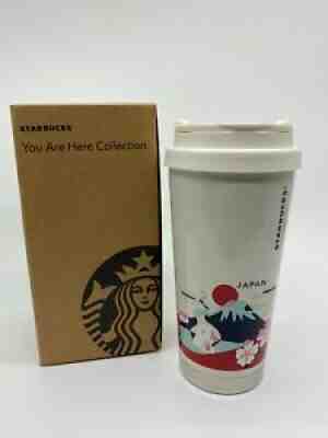 Starbucks Japan Stainless Tumbler Fuji Sakura You Are Here Collection 473ml - Sold on eBay Sep 06, 2021 for $48.00