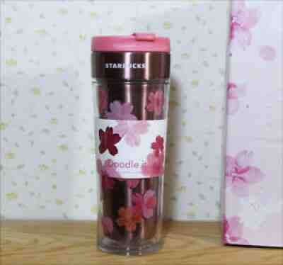 NIB! Starbucks Japan / SAKURA 2019 Stainless Create Your Tumbler Gloss 473ml - Sold on eBay Jun 23, 2021 for $45.99