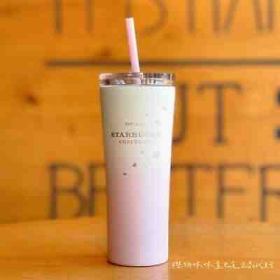 New China Starbucks 2021 Pink Sakura White Gold Sakura SS 12oz Straw Cup Tumbler - Sold on eBay Jun 22, 2021 for $44.00