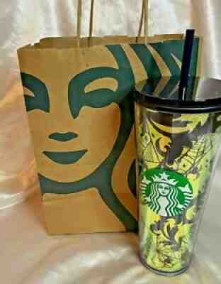 New Limited Edition Starbucks Halloween 2021 Spider Web Foil 24 Oz Tumbler HTF - Sold on eBay Sep 06, 2021 for $59.99