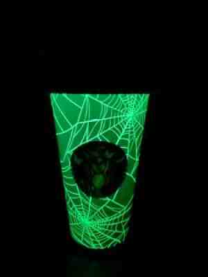 Starbucks~2021 Halloween~Glow In The Dark 16 oz Tumbler~Spider Webs~Cup~Grande - Sold on eBay Sep 03, 2021 for $53.99