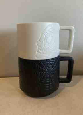 Starbucks Halloween Skull & Spider Web Ceramic Coffee Cup Mug Set 2019 - Sold on eBay Sep 11, 2021 for $51.00