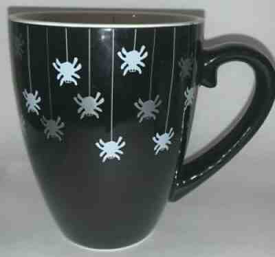 Starbucks Coffee Cup Halloween SPIDER Web Mug 2002 5" Hanging Black Barista - Sold on eBay Aug 28, 2021 for $24.95