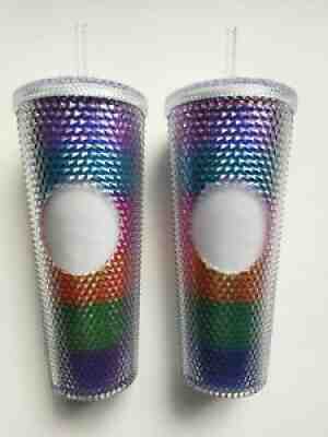 Bundle of 2 Starbucks Tumbler Studded Pinata Mexico Exclusive 2021 Mulattolady-6 - Sold on eBay Aug 14, 2021 for $185.00