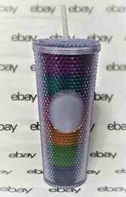 Starbucks Studded Mexico 2021 PiÃ±ata Cup 24oz Rainbow Pinata Cup - Sold on eBay Jun 25, 2021 for $80.00