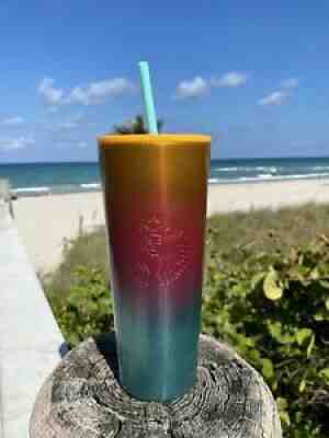 Starbucks Mexico Stainless Steel Ombre Tumbler - Sold on eBay Jun 29, 2021 for $80.00