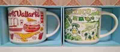 Puerto Vallarta & Mexico Starbucks Mug Been There Series 14oz - Sold on eBay Aug 21, 2021 for $75.00