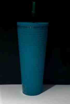 2021 Starbucks Mexico Fall Teal Grid 24oz Cold Cup - Sold on eBay Sep 12, 2021 for $57.99