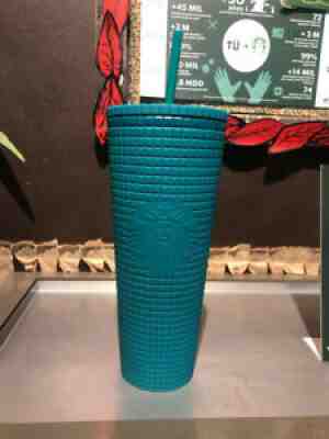 Starbucks Mexico 2021 Fall Teal Grid 24oz Cold CupÂ Â  - Sold on eBay Sep 12, 2021 for $56.49