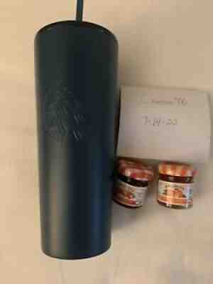 Starbucks Mexico 2021 Summer Dark BlueÂ  Stainless Limited Edition - Sold on eBay Aug 11, 2021 for $50.00