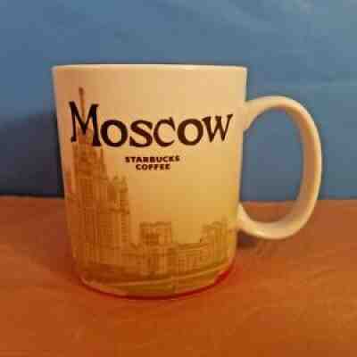 Starbucks Moscow Russia Global Icon mug cup Original Embankment Building Kremlin - Sold on eBay Aug 30, 2021 for $34.95