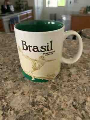 Starbucks Coffee Mug BRASIL Global City Icon Series 16 Oz-2012 Soccer. - Sold on eBay Jun 27, 2021 for $9.95