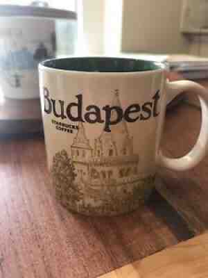 Starbucks Budapest Global Icon Collector Series Mug 16oz NEW W/O Box - Sold on eBay Aug 23, 2021 for $30.00